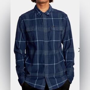 RVCA Corduroy Button Up Shirt size Small